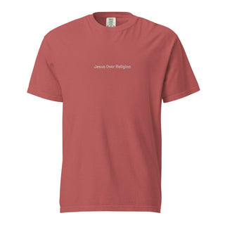 Jesus Over Religion | Unisex T-Shirt | Embroidered